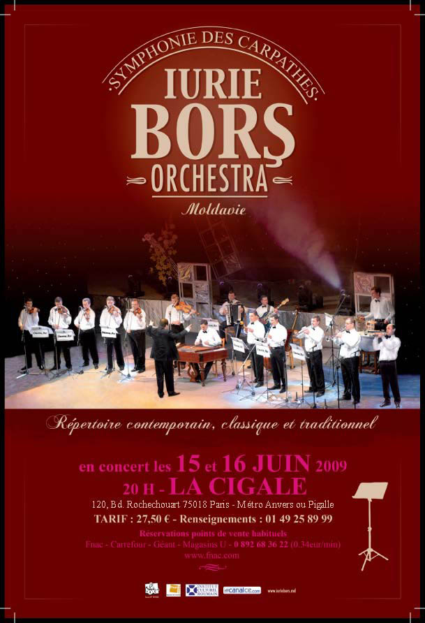 Iurie Bors Orchestra Paris